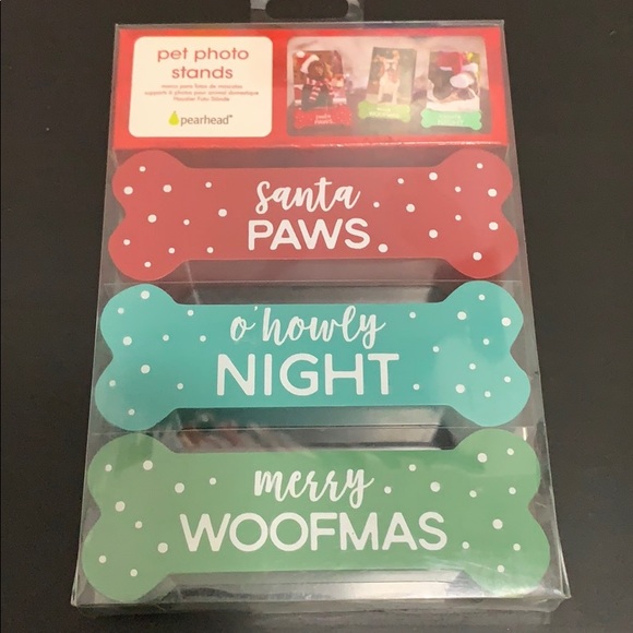 pearhead Other - Pet photo stand for Christmas